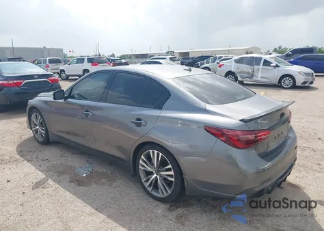 2021 Infiniti Q50 Sensory из США, поврежденный, VIN JN1EV7CP5MM703829